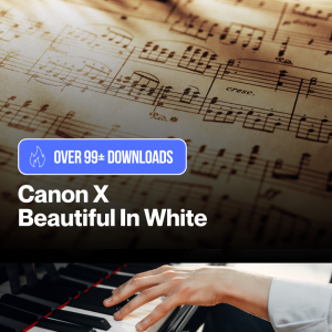 Beautiful In White (Sheet Music)