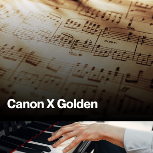 Canon X Golden (Wedding Entance) (Sheet Music)
