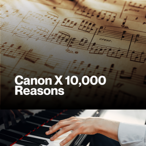 Canon X 10, 000 Reasons (Sheet Music)